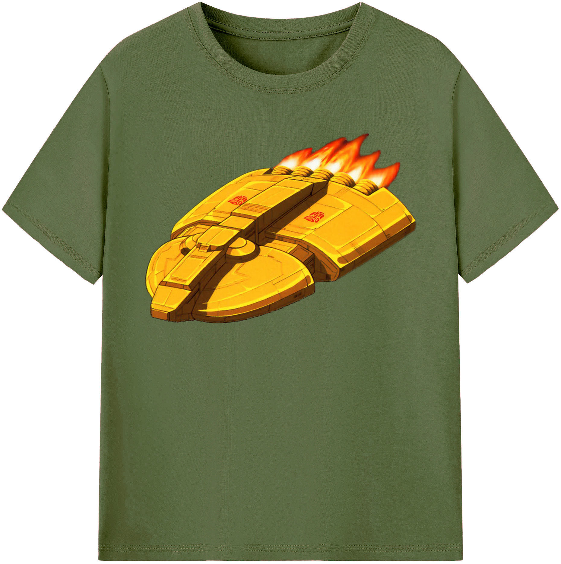 （画像用）  綿100％半袖Tシャツ（フロントプリント）